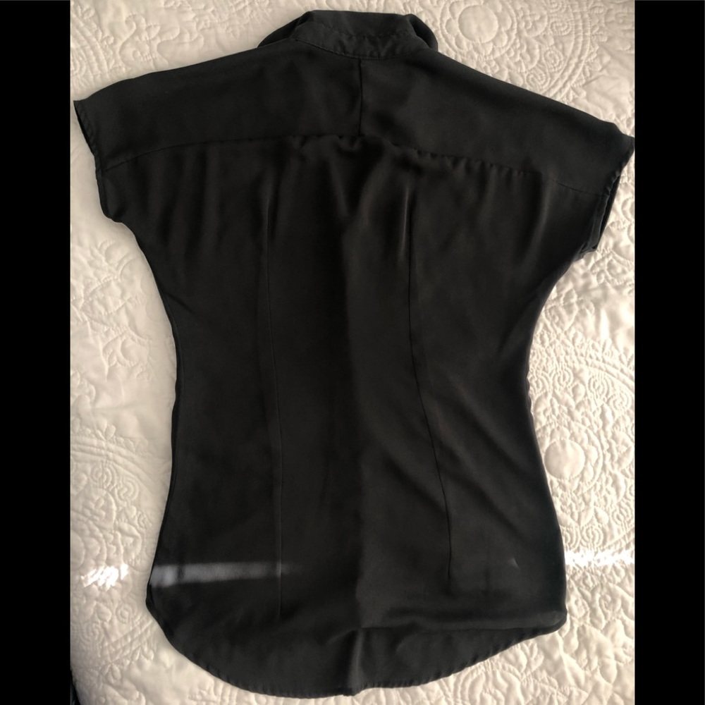 Mossimo gray blouse - Picture 2 of 4